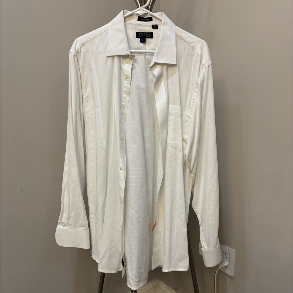J. Crew Men's Classic White Dress Shirt